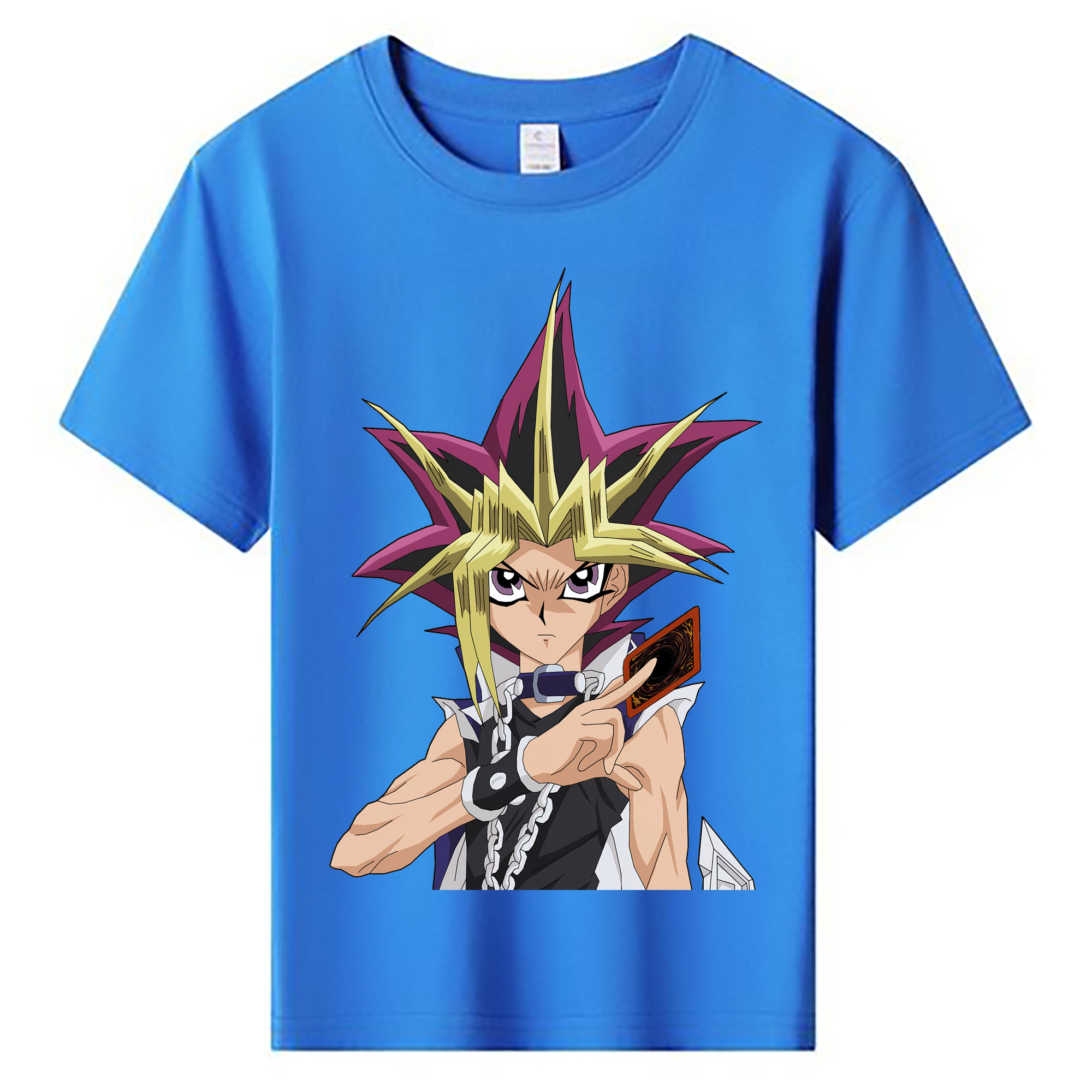 （画像用） 遊☆戯☆王 Yu-Gi-Oh! 綿100％キッズTシャツ（フロントプリント）